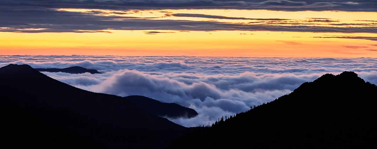 above the clouds